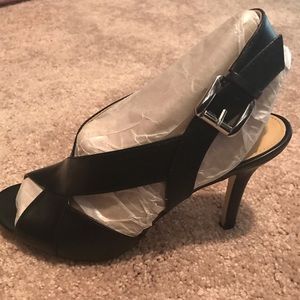 Michael Kors leather strappy heels. Size 6.5